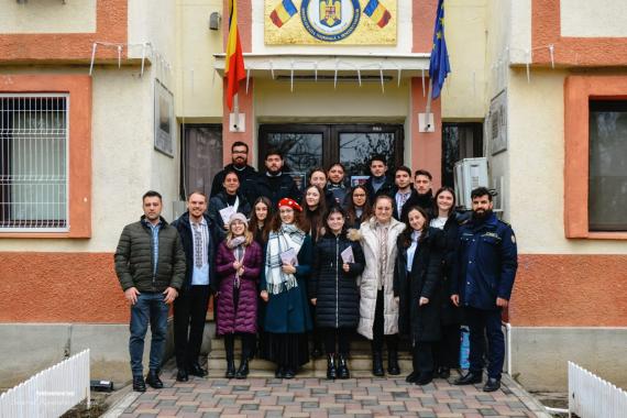 ASCOR Iași colindă Penitenciarul de Maximă Siguranță